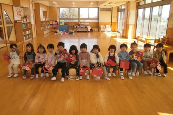 親子教室にこにこルーム2歳児クラス2月の様子をお知らせします