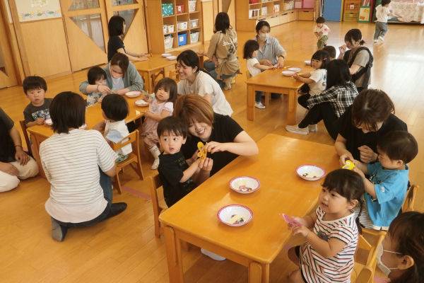 令和7年度　親子教室にこにこルーム5月の様子をお知らせします