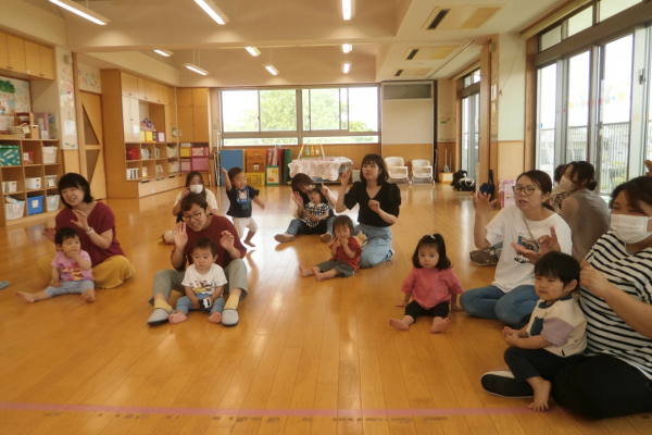 令和7年度　親子教室にこにこルーム5月の様子をお知らせします