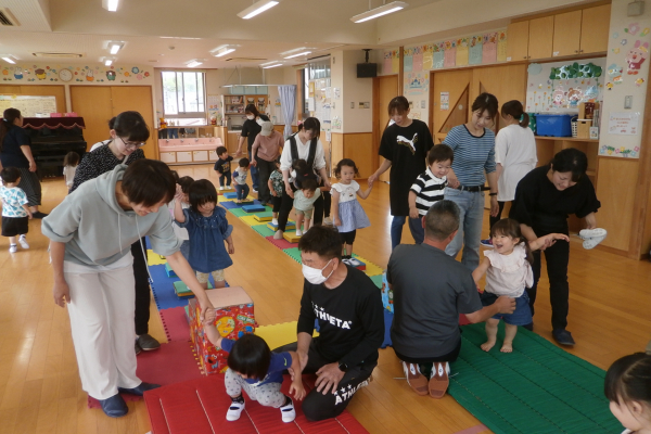 令和7年度　親子教室にこにこルーム5月の様子をお知らせします