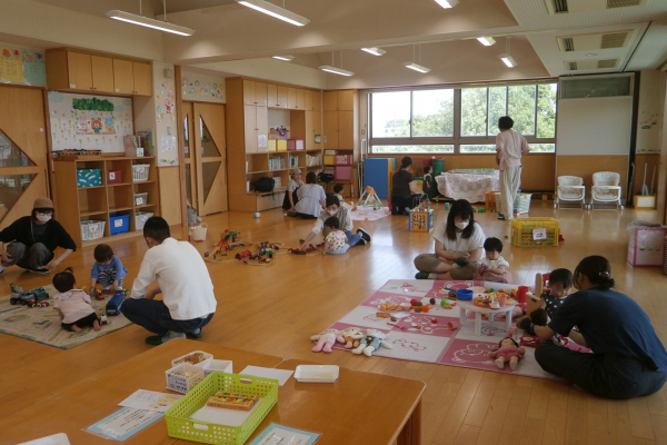 令和7年度　みんなで遊ぼうファミリールーム1学期の様子をお知らせします