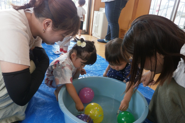 令和7年度親子教室にこにこルーム7月の様子をお知らせします