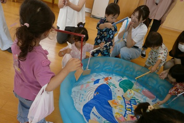 令和7年度親子教室にこにこルーム7月の様子をお知らせします