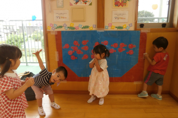 令和7年度親子教室にこにこルーム7月の様子をお知らせします