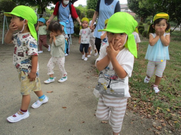 避難訓練を行いました!