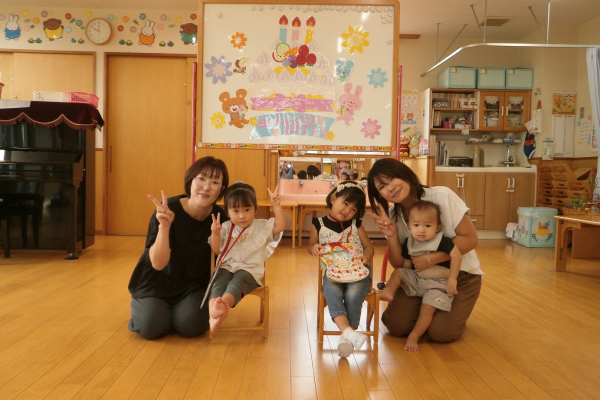 親子教室にこにこルーム9月の様子をお知らせします