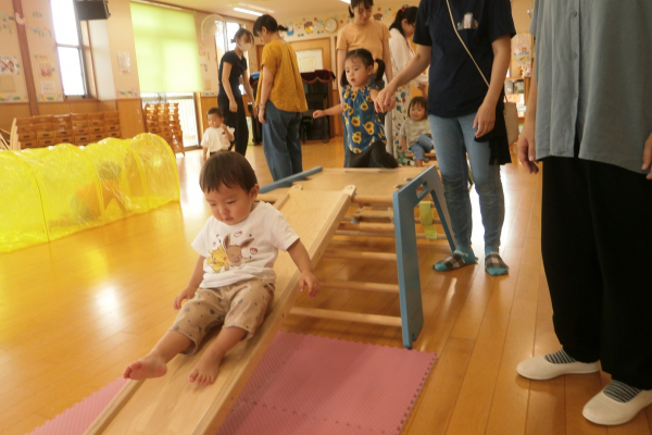 親子教室にこにこルーム9月の様子をお知らせします