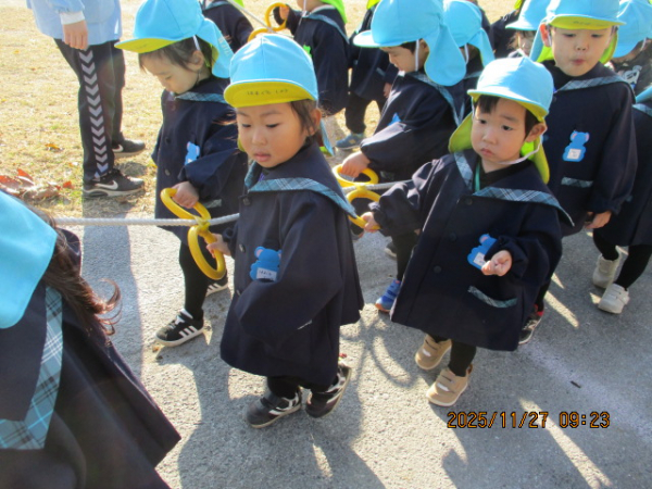 もうすぐ音楽リズム発表会発表会！