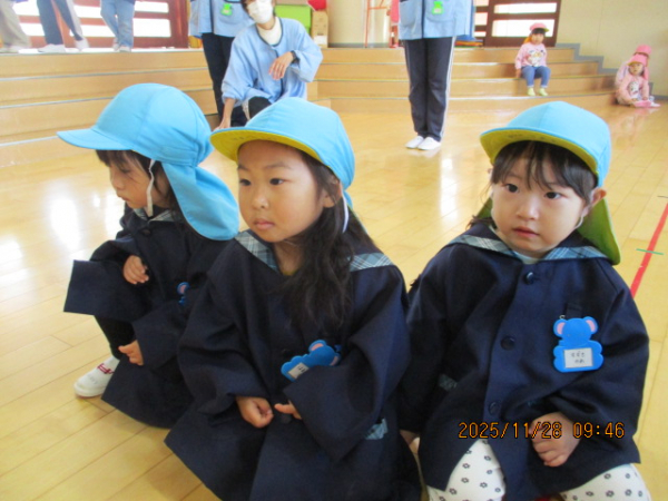 もうすぐ音楽リズム発表会発表会！