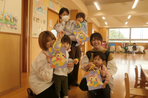 R7年度親子教室にこにこルーム11月の様子をお知らせします