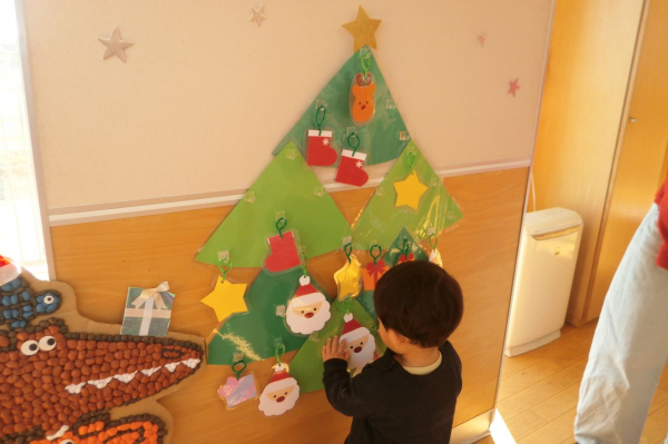 令和7年度親子教室にこにこルーム12月の様子をお知らせします