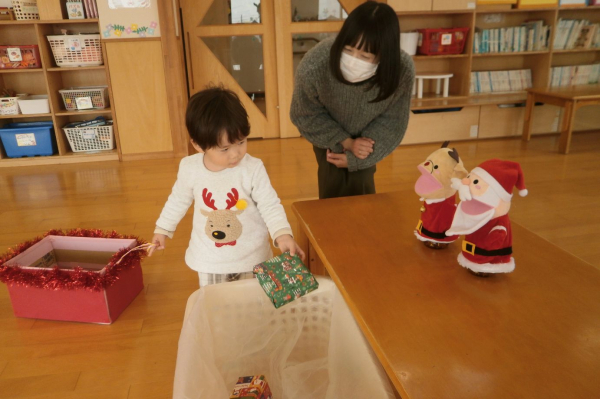 令和7年度親子教室にこにこルーム12月の様子をお知らせします