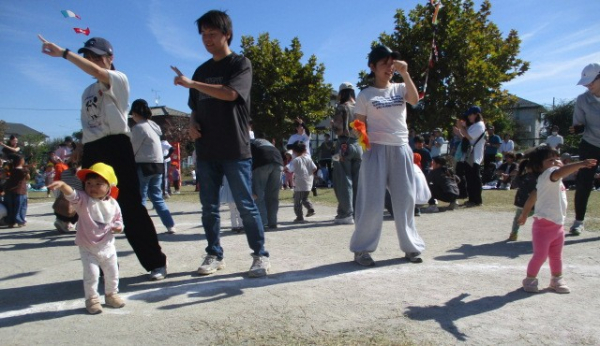 はじめての運動会